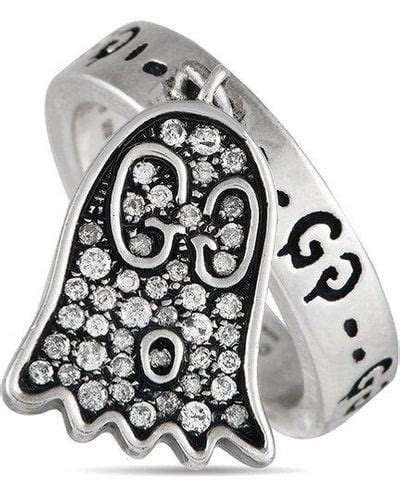 gucci rings heart|Gucci ghost ring women.